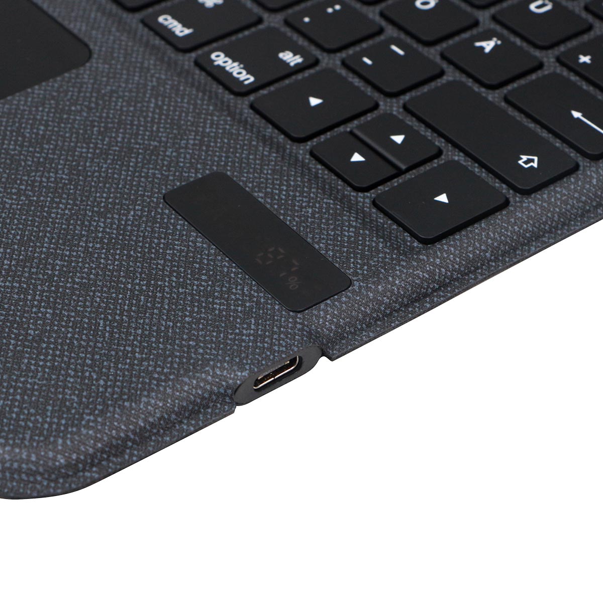 Nouveau design clavier Bluetooth Folio pour iPad avec pavé tactile et fente pour stylo universelle étui pour clavier iPad