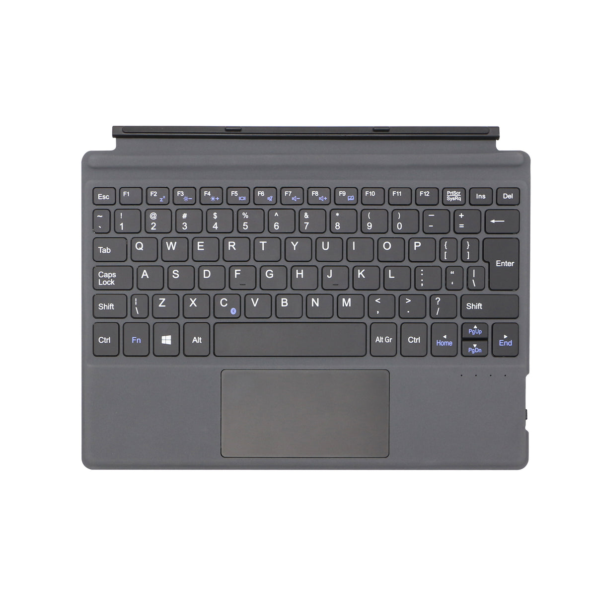10.5'' Bluetooth Keyboard Case with Trackpad and backlit for Surface Go 280mAh Lithium Battery USB-C Port