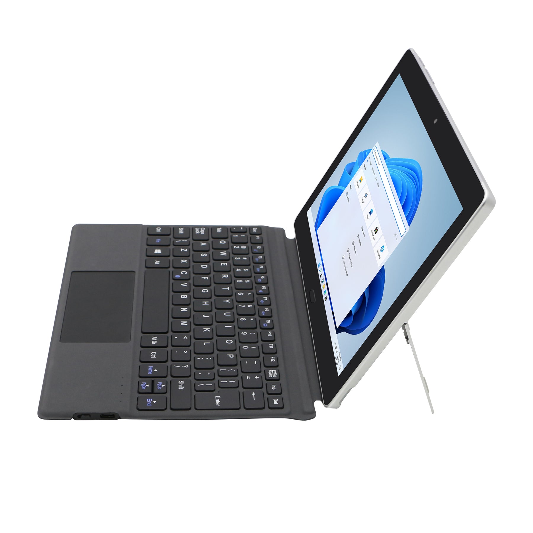 10.5'' Bluetooth Keyboard Case with Trackpad and backlit for Surface Go 280mAh Lithium Battery USB-C Port
