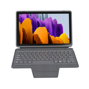 Bluetooth Keyboard Case with Backlit USB C 400 mAh Lithium Battery suitable for 10.4'' Samsung Tab S6 Lite