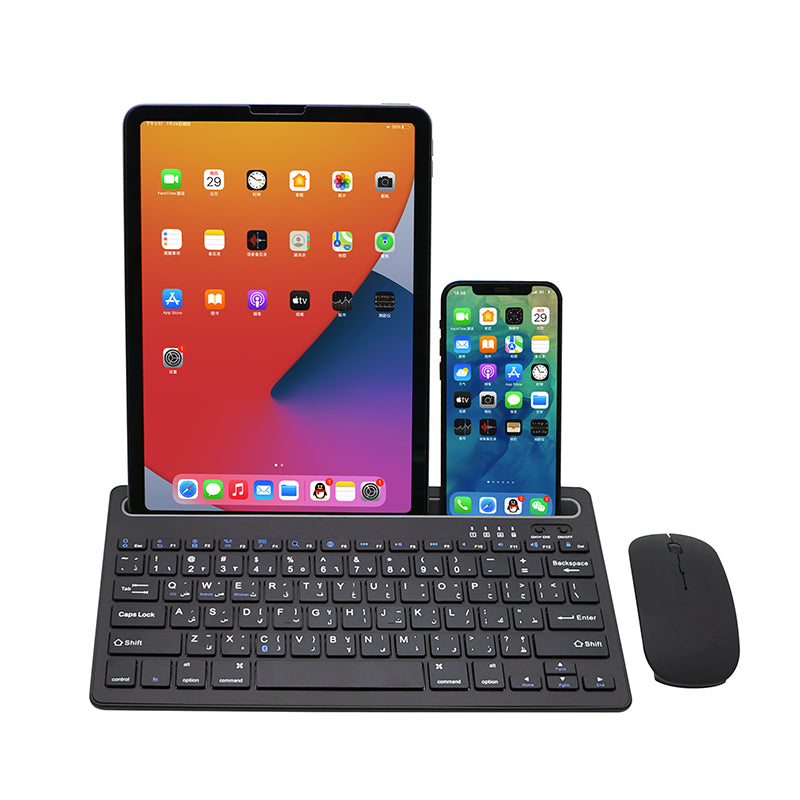 Factory Multi-Device Universal Bluetooth Keyboard Wireless Keyboard for Windows iOS Android